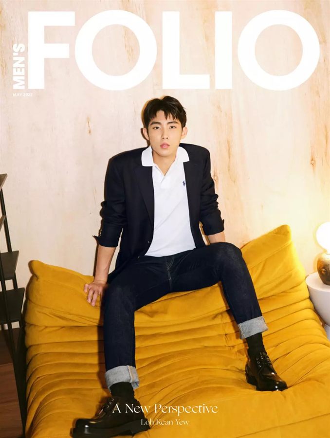 Loh Kean Yew on the cover of Men's Folio