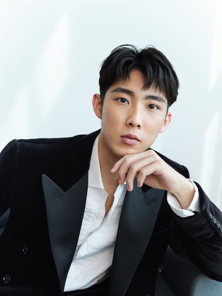 Loh Kean Yew in an editorial shoot